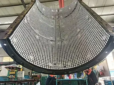 Трубы и желоба с керамической футеровкой на цементных заводах в Китае